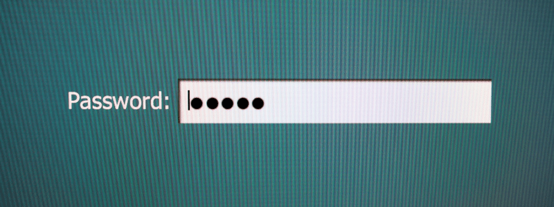 HIPAA compliant computer password screen