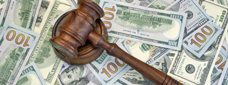 HIPAA Compliance Policy paper money and gavel