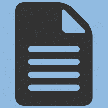 Documentation - document icon