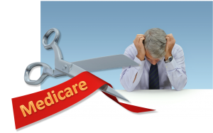 Physician contemplating Medicare cuts